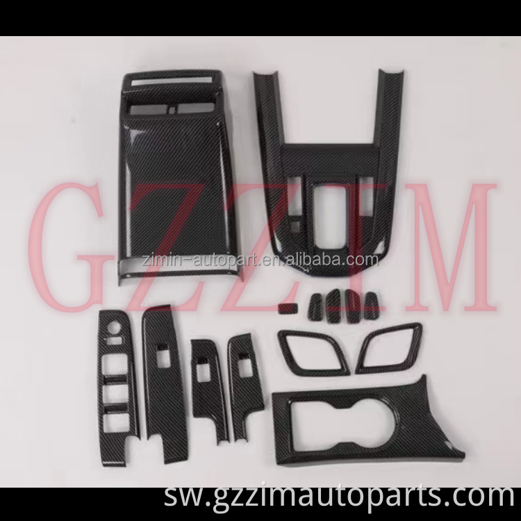 Dmax 2020 chrome kit full kits cover trim for D-max 2020 2021 exterior accessories plastic